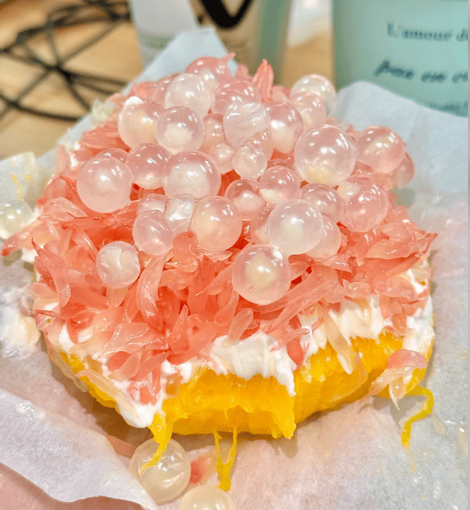 茶百道、沪上阿姨、七分甜都在跟！固体杨枝甘露有多火？