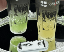 檸季聯名伊藤潤二驚選集 一口入“涼”，“富”氣加倍——外賣銷售額飆升5倍，門店排隊近三小時