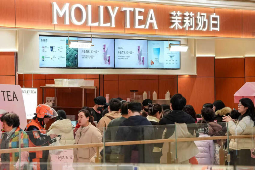茉莉奶白元旦假期迎销售高峰，跨年效应显著，单日售出190万杯