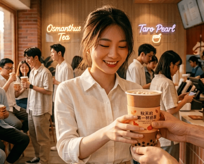 从制造爆款到经营节点，秋天第一杯奶茶如何被重新经营？