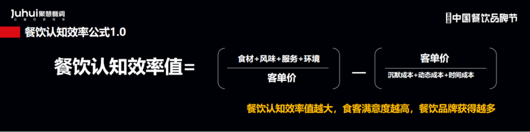 存量博弈时代，如何利用餐饮认知效率创造10倍增长