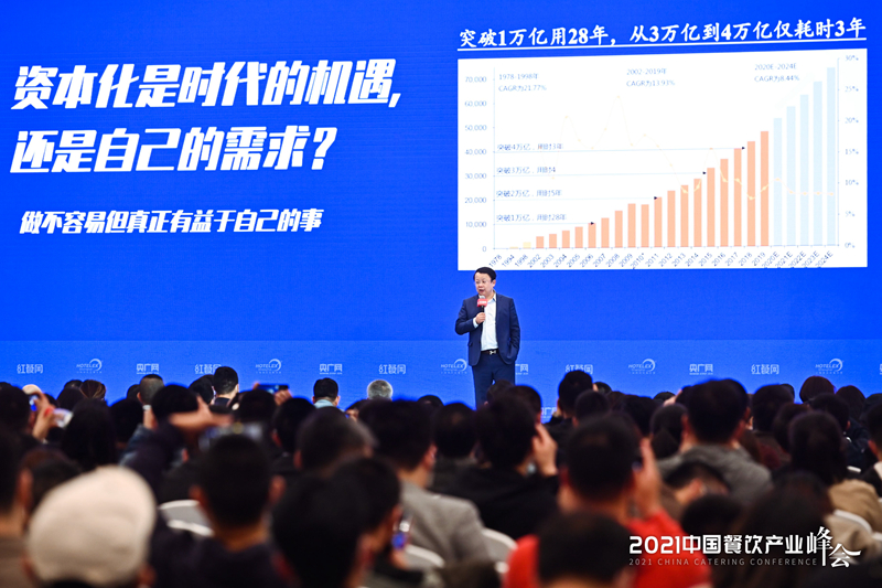 加華資本宋向前：未來10年，餐飲產業規模有望突破10萬億